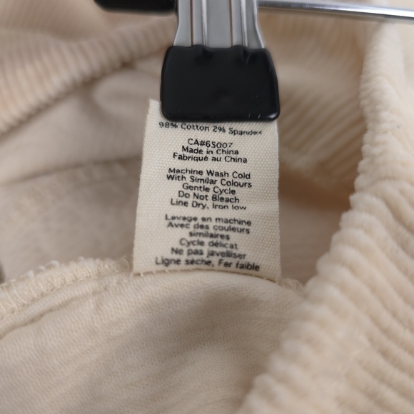 Jackson Rowe Crystal Skirt- Coconut Cord A-Line Mini Skirt - Picture 8 of 10